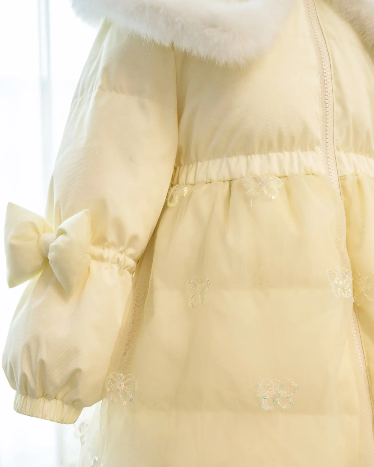 Yellow Puffer Jacket 1-6 Y (1)