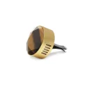 Diamond Cutting Natural Brown Tiger eye Diffuser