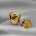 Luxury Gold Egg Shape Perfume Candle