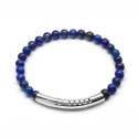 Blue lapids beads fragrance bracelet (1)