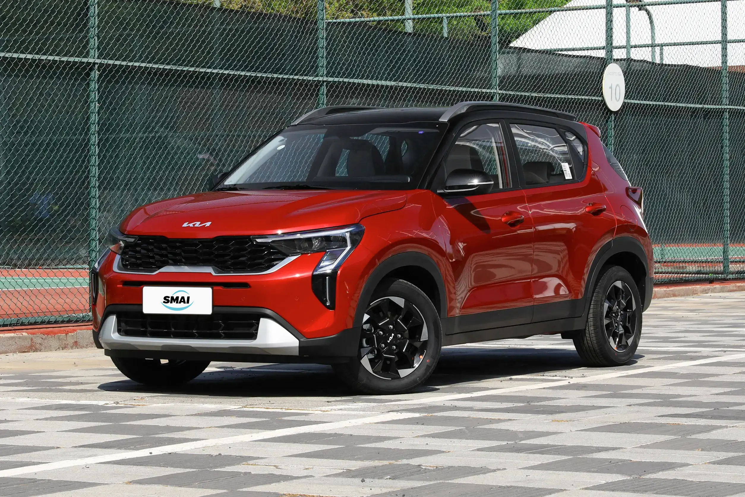 Dynamic Red & Black Roof