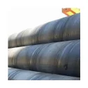 Custom Size SAW SS400 Q195 Q215 Q235 Carbon Steel Spiral Welded Steel Pipes