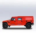 Dongfeng M50 Warriors Mengshi Single / Double Cab 4 Wheel Diesel Pickup Truck Outdoor