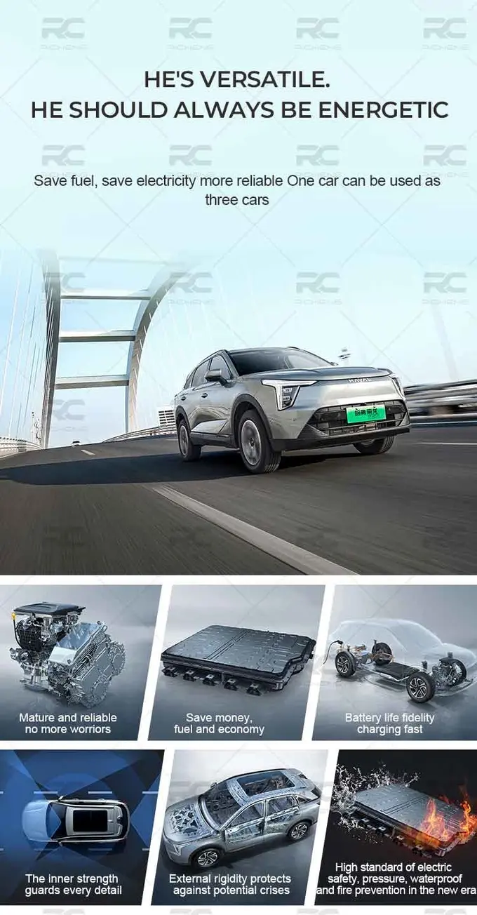 HE'S VERSATILEHE SHOULD ALWAYS BE ENERGETIC Save fuel, save electricity more reliable One car can be used asthree cars
