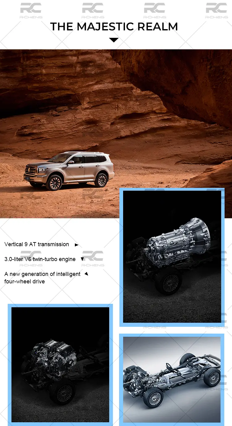 GWM tank 500 Vertical 9 AT transmission