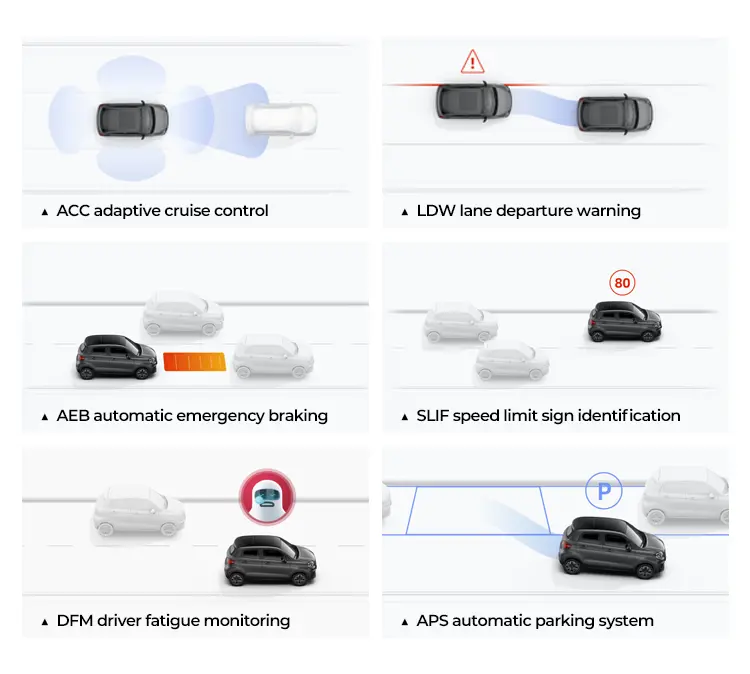 Hot sale cute mini EV Leapmotor T03 Power-saving and easy to drive max range 403 km