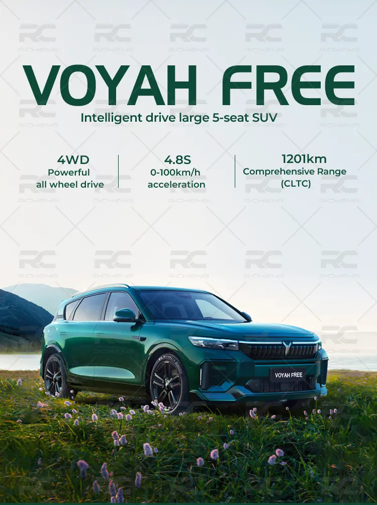 Voyah Free 2024 Hybrid Car Extended Range Electric Car 4WD SUV Luxury Ev Car Voyah