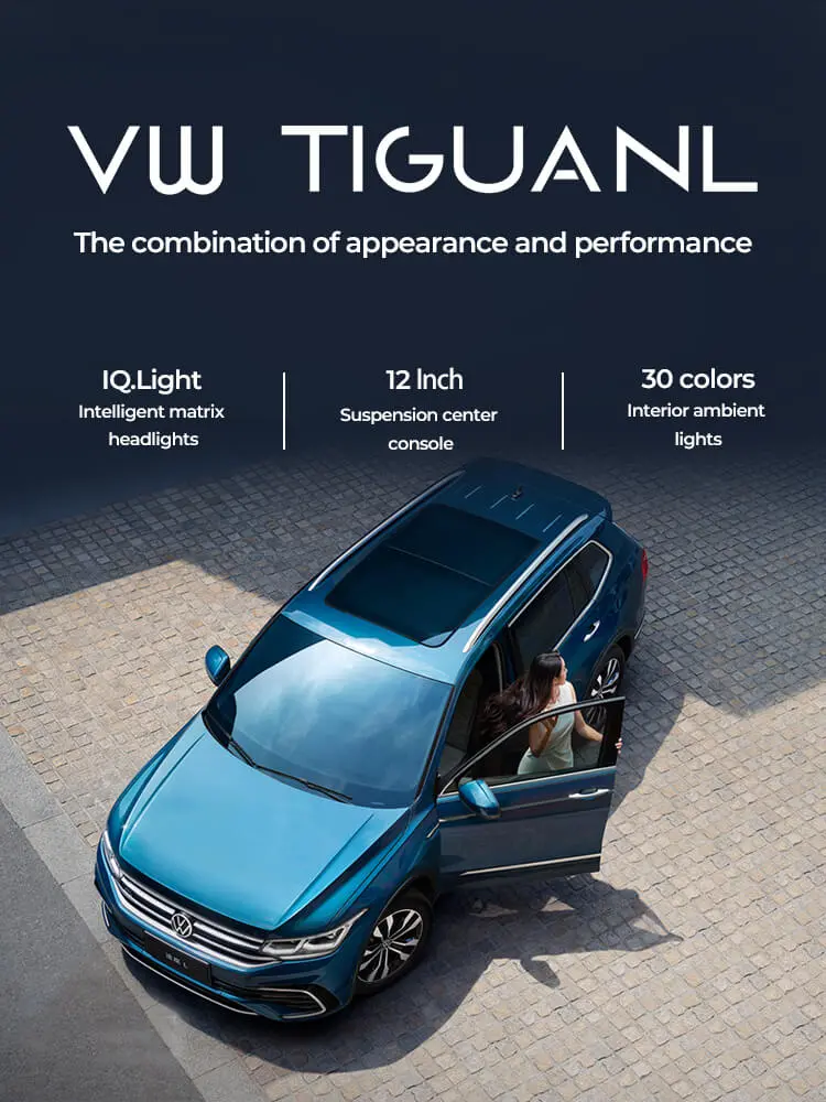 VW Tiguan L Low Emission Petrol Cars Volkswagen Tiguan Electric 2.0T 7DCT 0