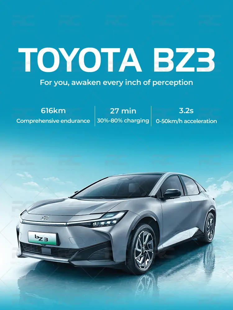 BZ3 2023 new electric car toyota bz3