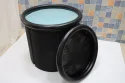 We are producing black folding bath bucket！