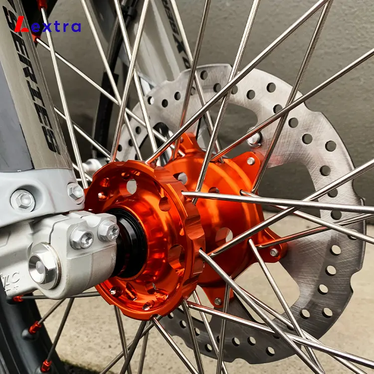 CNC front and rear wheel hubs