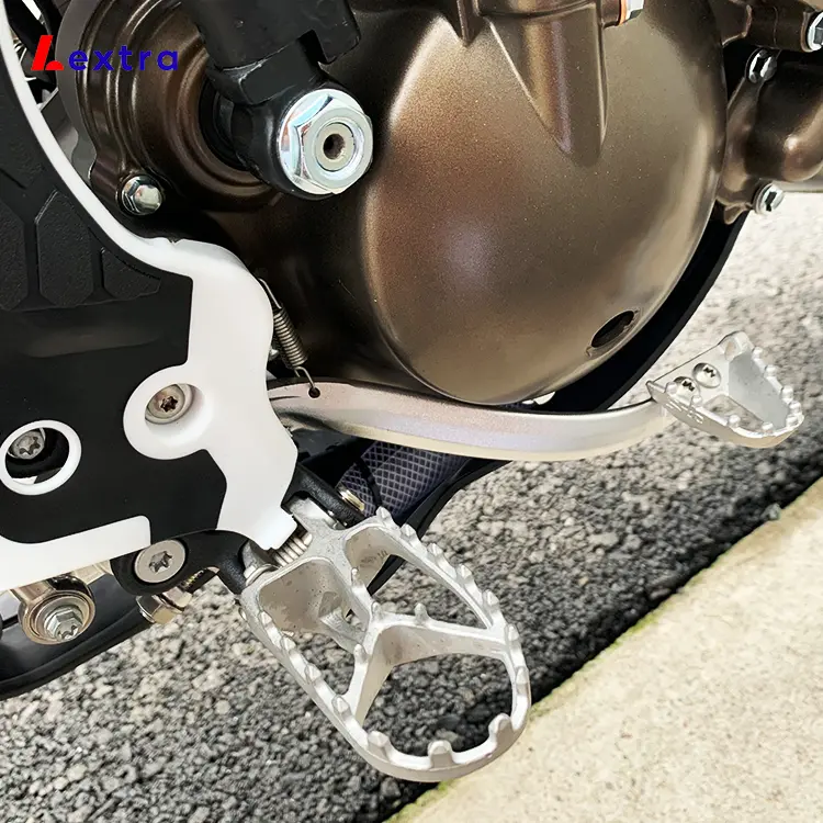 Hollow out design side support made of aluminum alloy