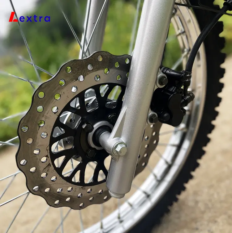 front signle disk brake, rear drum brake