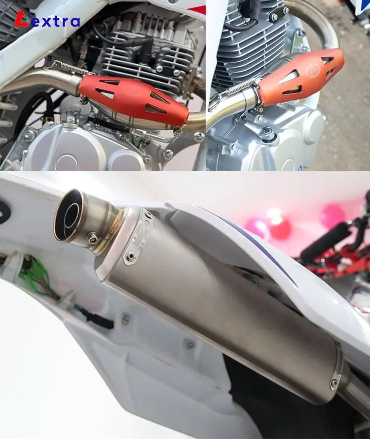 Muffler of 250cc dirt bike