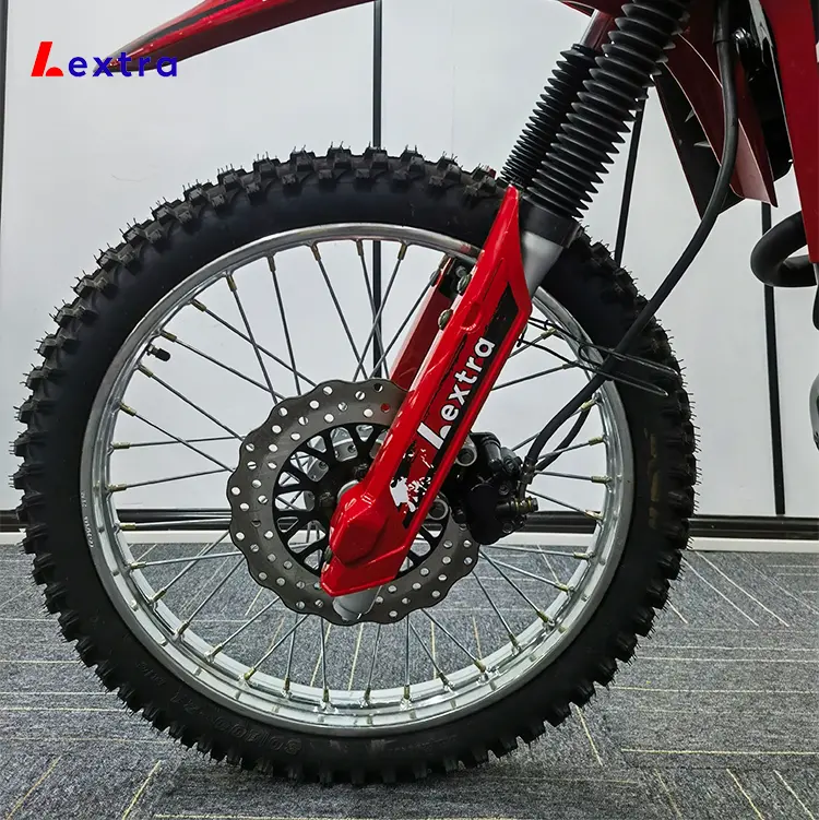 front tire of LXP250 motorcycle