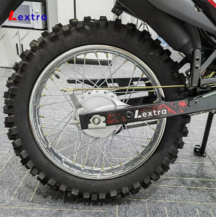 rear tire of LXP250 moto