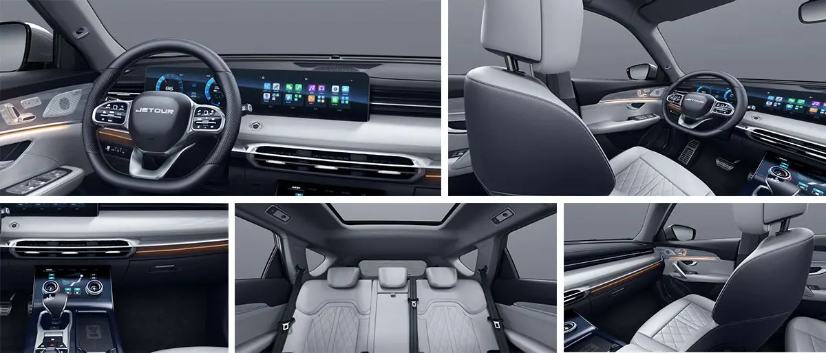 JETOUR Petrol Cars X70 2023 Zhuge 2.0T DCT Wuhou 7 Seats