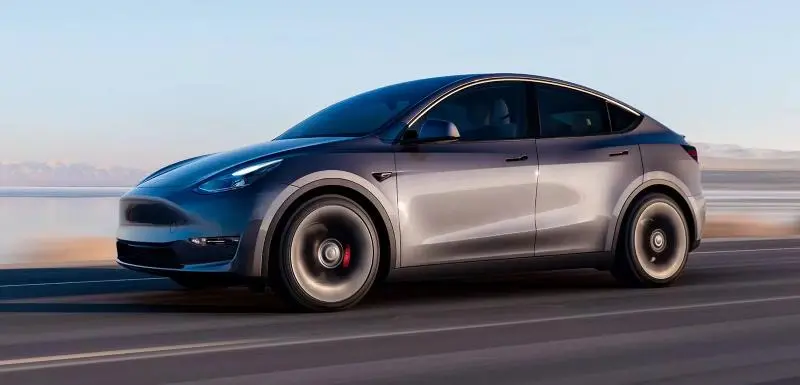 Tesla Electric Car Model Y High Performance