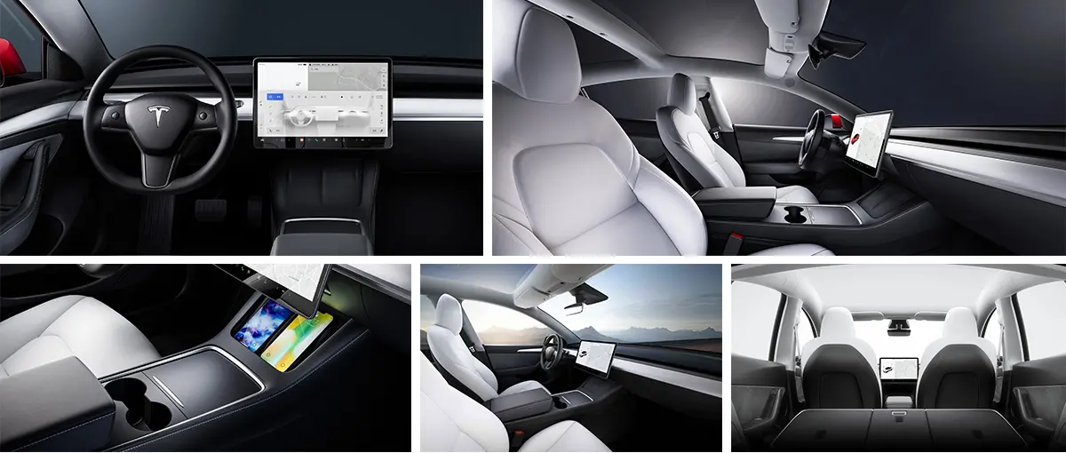 Tesla Electric Car Model Y High Performance