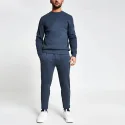 2-piece Sets For Men Round Neck Long Sleeve Jogging Casual Streetwear Tracksuit