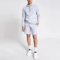 High Quality French Terry 100% Organic Cotton Blank Tracksuit