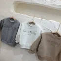 Kids Clothing Fleece Sweatshirt Two Piece Sets