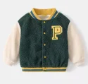 High quality custom print Embroidered Fleece Cotton Jackets