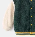 2.5 Jackets Boy's Cotton Fleece Clothing Turn down Collar Coat