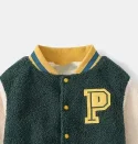 2.3 Jackets Boy's Cotton Fleece Clothing Turn down Collar Coat