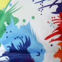 2.4 paint splatter hoodie
