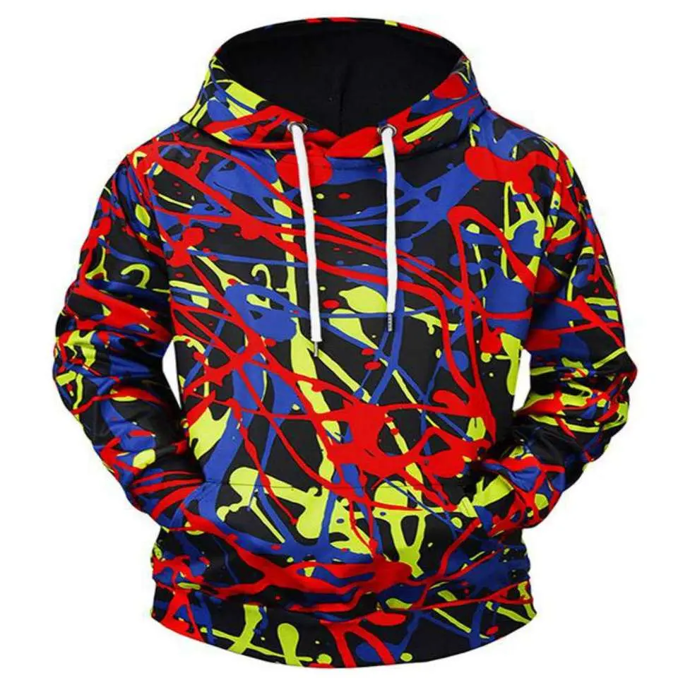 Paint Splatter Hoodie