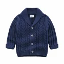 1.2 V neck Long sleeve Knit Cardigans Cotton Baby Jacket