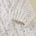 1.7 V neck Long sleeve Knit Cardigans Cotton Baby Jacket