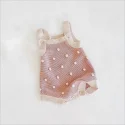 3.1 Handmade ball knitted baby romper