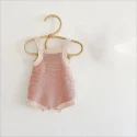 3.3 Handmade ball knitted baby romper