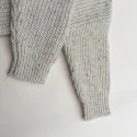 5.3 Solid Pure o neck Cotton sweater