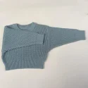 5.7 Solid Pure o neck Cotton sweater