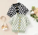 8.3 Casual Plaid Knit Cardigans