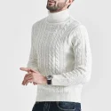 Men's Turtleneck Pullover Sweater