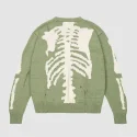 Jacquard Pullover Crew Neck Sweater