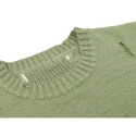 12.3 Jacquard pullover crew neck sweater