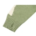12.5 Jacquard pullover crew neck sweater