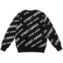 14.2 Custom LOGO OEM & ODM men Jacquard pullover crew neck knit sweater