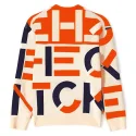 16.2 Custom LOGO pullover Jacquard 100% cotton knitwear