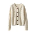 23.6 Classic cashmere Cardigan