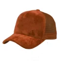 1.5 unisex velvet mesh cap