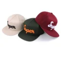 3.1 5 panel hip hop flat caps