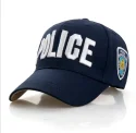 7.3 Embroidery letter baseball casual sun shading cap