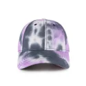 8.2 Adjustable blank custom Tie Dye Cotton Washed Cap