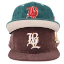 10.2 Custom embroidered corduroy caps